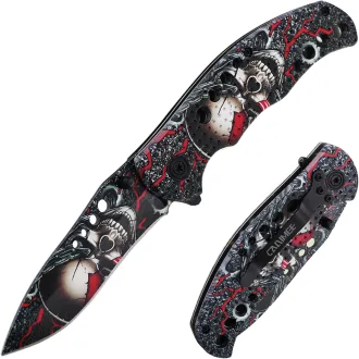 Skládací taktický nůž SKULL 20 cm Skládací taktický nůž SKULL 20 cm