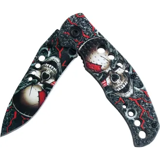 Skládací taktický nůž SKULL 20 cm Skládací taktický nůž SKULL 20 cm