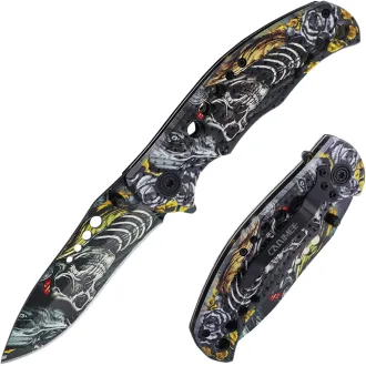 Skládací taktický nůž SKULL 20 cm Skládací taktický nůž SKULL 20 cm