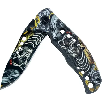 Skládací taktický nůž SKULL 20 cm Skládací taktický nůž SKULL 20 cm