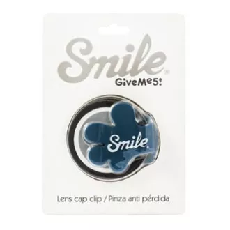 Smile klip na krytku objektivu Giveme5, modrý, 16401, DOPRODEJ Smile klip na krytku objektivu Giveme5, modrý, 16401, DOPRODEJ