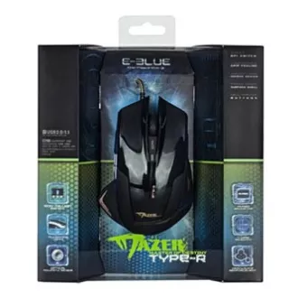 E-blue Mazer R Myš drátová, černá, 2400DPI E-blue Mazer R Myš drátová, černá, 2400DPI