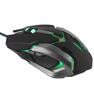 E-blue Auroza Gaming Myš drátová, černá, 4000DPI E-blue Auroza Gaming Myš drátová, černá, 4000DPI