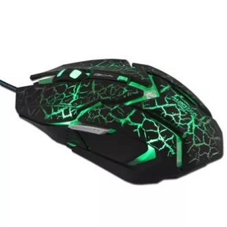 E-blue Auroza Gaming Myš drátová, černá, 4000DPI E-blue Auroza Gaming Myš drátová, černá, 4000DPI