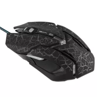 E-blue Auroza Gaming Myš drátová, černá, 4000DPI E-blue Auroza Gaming Myš drátová, černá, 4000DPI