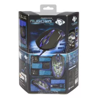 E-blue Auroza Myš drátová, černá, 3500DPI E-blue Auroza Myš drátová, černá, 3500DPI