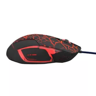 E-blue Mazer Pro Myš drátová, černo-červená, 2500DPI, e-box E-blue Mazer Pro Myš drátová, černo-červená, 2500DPI, e-box