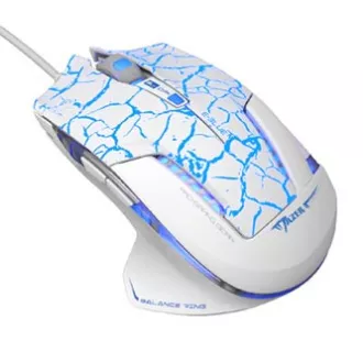 E-blue Mazer Pro Myš drátová, bílo-modrá, 2500DPI E-blue Mazer Pro Myš drátová, bílo-modrá, 2500DPI
