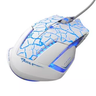 E-blue Mazer Pro Myš drátová, bílo-modrá, 2500DPI E-blue Mazer Pro Myš drátová, bílo-modrá, 2500DPI