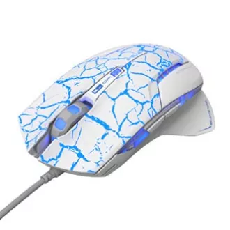 E-blue Mazer Pro Myš drátová, bílo-modrá, 2500DPI E-blue Mazer Pro Myš drátová, bílo-modrá, 2500DPI