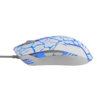 E-blue Cobra Myš drátová, bílo-modrá, 2500DPI, e-box E-blue Cobra Myš drátová, bílo-modrá, 2500DPI, e-box