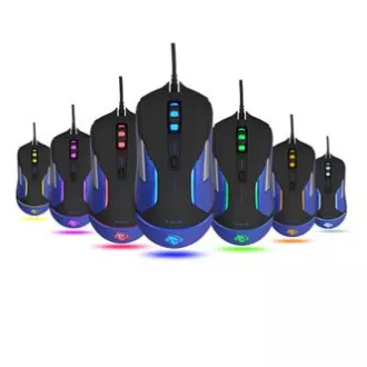 E-blue Auroza Gaming V2 Myš drátová, černá, 5000DPI, e-box E-blue Auroza Gaming V2 Myš drátová, černá, 5000DPI, e-box