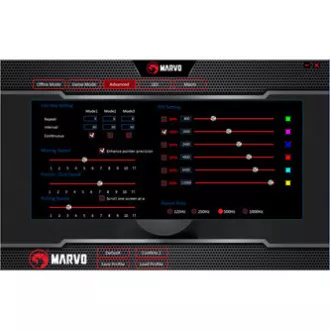 Marvo M519 Myš drátová, černá, 12000DPI Marvo M519 Myš drátová, černá, 12000DPI