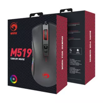 Marvo M519 Myš drátová, černá, 12000DPI Marvo M519 Myš drátová, černá, 12000DPI