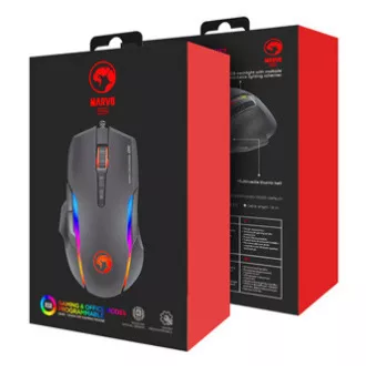 Marvo G945 Myš drátová, černá, 10000DPI Marvo G945 Myš drátová, černá, 10000DPI