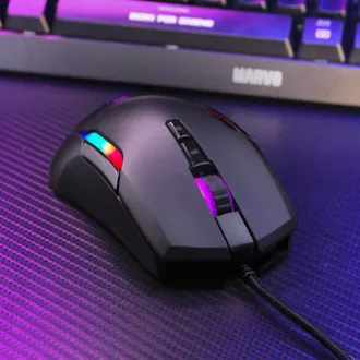 Marvo G945 Myš drátová, černá, 10000DPI Marvo G945 Myš drátová, černá, 10000DPI