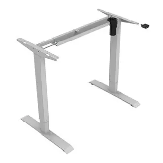 Pracovní stůl s elektricky nastavitelnou výškou 75x140cm, šedý, ergo Pracovní stůl s elektricky nastavitelnou výškou 75x140cm, šedý, ergo
