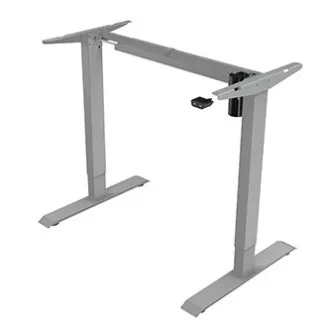 Pracovní stůl s elektricky nastavitelnou výškou 75x120cm, šedý, ergo Pracovní stůl s elektricky nastavitelnou výškou 75x120cm, šedý, ergo