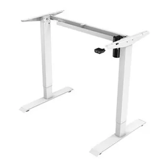Pracovní stůl s elektricky nastavitelnou výškou 75x120cm, bílý, ergo Pracovní stůl s elektricky nastavitelnou výškou 75x120cm, bílý, ergo