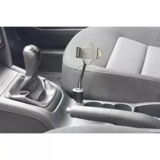 Držák mobilu,PDA,GPS Logo kloubový, do auta, nastavitelná šířka, černý, plast, s USB adaptérem 1.5 A, černá, mobil Držák mobilu,PDA,GPS Logo kloubový, do auta, nastavitelná šířka, černý, plast, s USB adaptérem 1.5 A, černá, mobil