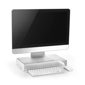 Powerton ERGO MINIMAL Podstavec pod monitor, stříbrný, ergo Powerton ERGO MINIMAL Podstavec pod monitor, stříbrný, ergo