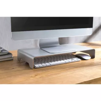 Powerton ERGO MINIMAL Podstavec pod monitor, stříbrný, ergo Powerton ERGO MINIMAL Podstavec pod monitor, stříbrný, ergo