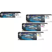 HP 973X (L0S07AE,F6T81AE,F6T82AE,F6T83AE) - cartridge, black + color (černá + barevná)