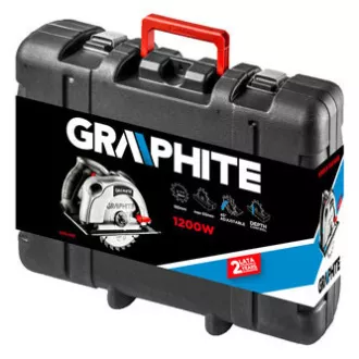 Pila okružní, 58G488, elektrika (kabel), 230V, 5000 ot./min, Graphite Pila okružní, 58G488, elektrika (kabel), 230V, 5000 ot./min, Graphite