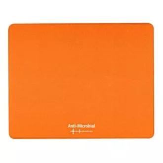 Logo Podložka pod myš Polyprolylen, oranžová, antimikrobiální Logo Podložka pod myš Polyprolylen, oranžová, antimikrobiální