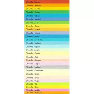Xerografický papír Coloraction, Venezia, A4, 80 g/m2, tmavě oranžový, 500 listů, vhodný pro inkoustový tisk Xerografický papír Coloraction, Venezia, A4, 80 g/m2, tmavě oranžový, 500 listů, vhodný pro inkoustový tisk