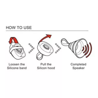 YZSY Bluetooth reproduktor SALI, 1.0, 3W, modrý, regulace hlasitosti, skládací, voděodolný YZSY Bluetooth reproduktor SALI, 1.0, 3W, modrý, regulace hlasitosti, skládací, voděodolný