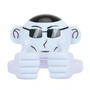 Promate Bluetooth reproduktor Ape, Li-Ion, 1.0, 3W, bílý, ,pro děti, držák telefonu, DOPRODEJ