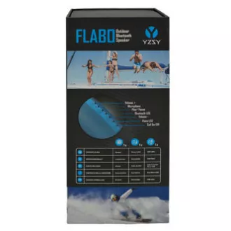 YZSY Bluetooth reproduktor FLABO, 2x5W, modrý, regulace hlasitosti, DOPRODEJ YZSY Bluetooth reproduktor FLABO, 2x5W, modrý, regulace hlasitosti, DOPRODEJ