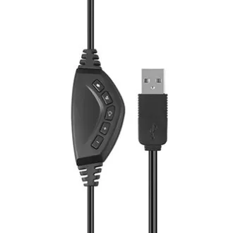 Marvo HG9022 sluchátka s mikrofonem, drátová, černo-červená, 7.1 (virtualně), LED,podsvícená typ USB Marvo HG9022 sluchátka s mikrofonem, drátová, černo-červená, 7.1 (virtualně), LED,podsvícená typ USB