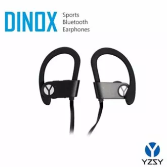 YZSY DINOX sluchátka s mikrofonem, bezdrátová, černá, bluetooth