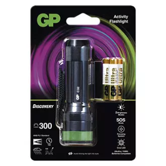 LED svítilna, 3xAAA, kovová, černá, 300lm, C32 LED svítilna, 3xAAA, kovová, černá, 300lm, C32
