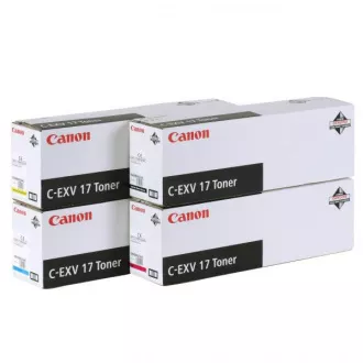 Canon C-EXV17 (0261B002) - toner, cyan (azurový) Canon C-EXV17 (0261B002) - toner, cyan (azurový)