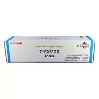 Canon C-EXV20 (0437B002) - toner, cyan (azurový) Canon C-EXV20 (0437B002) - toner, cyan (azurový)