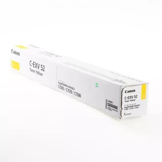 Canon CEXV-52 (1001C002) - toner, yellow (žlutý) Canon CEXV-52 (1001C002) - toner, yellow (žlutý)