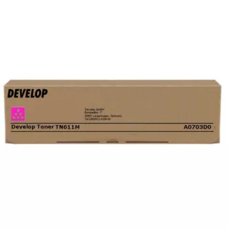 Develop TN-611 (A0703D0) - toner, magenta (purpurový) Develop TN-611 (A0703D0) - toner, magenta (purpurový)