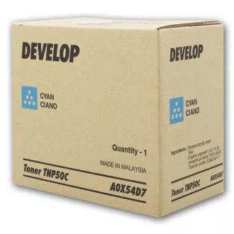 Develop TNP-50 (A0X54D7) - toner, cyan (azurový) Develop TNP-50 (A0X54D7) - toner, cyan (azurový)
