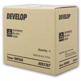 Develop TNP-50 (A0X51D7) - toner, black (černý) Develop TNP-50 (A0X51D7) - toner, black (černý)