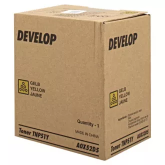 Develop TNP-51 (A0X52D5) - toner, yellow (žlutý) Develop TNP-51 (A0X52D5) - toner, yellow (žlutý)