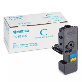 Kyocera TK-5220 (TK-5220C) - toner, cyan (azurový) Kyocera TK-5220 (TK-5220C) - toner, cyan (azurový)