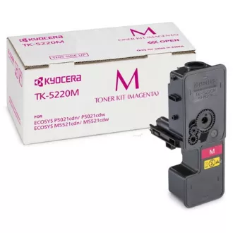 Kyocera TK-5220 (TK-5220M) - toner, magenta (purpurový) Kyocera TK-5220 (TK-5220M) - toner, magenta (purpurový)