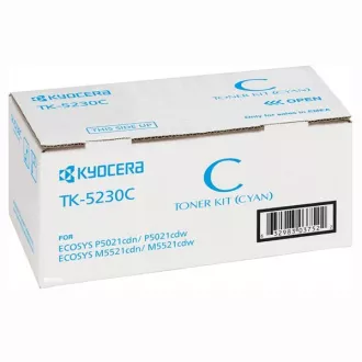 Kyocera TK-5230 (TK-5230C) - toner, cyan (azurový)