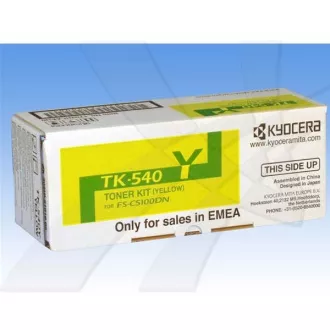 Kyocera TK-540 (TK540Y) - toner, yellow (žlutý)