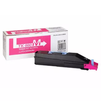 Kyocera TK-880 (TK880M) - toner, magenta (purpurový) Kyocera TK-880 (TK880M) - toner, magenta (purpurový)