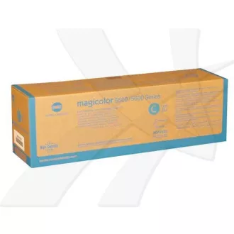 Konica Minolta 5500 (A06V453) - toner, cyan (azurový) Konica Minolta 5500 (A06V453) - toner, cyan (azurový)