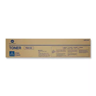 Konica Minolta TN-214 (A0D7454) - toner, cyan (azurový) Konica Minolta TN-214 (A0D7454) - toner, cyan (azurový)